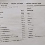Gyöngyvirág Étkezde és Cukrászda Étlap