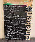 Le Quai 22 menu