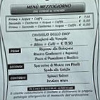 Pizzeria Zio Baffo menu