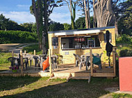 The Perzel Hut inside