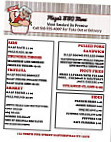 Plaza Pizza's Italian Bistro menu