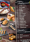 Kymsushi menu