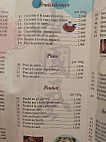 Le Palais Gourmand menu