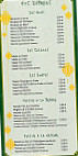 La Baie D'halong menu