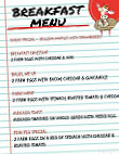 Pink Pig Cafe menu