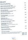 La Frégate Belle Ile menu