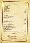 La Côte Braisée menu