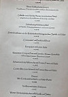 Landhotel Zur Alten Post menu