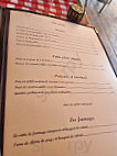 Cafe de la Poste menu