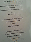 Bürgerstüble menu