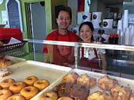 Rainbow Donuts food