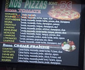 Mk Food menu