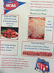 Gianetta's Grill And Catering menu