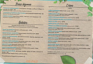 La Petite Cour menu