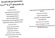 O’berges Du Moulin menu