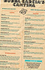 Bubba Garcia's Mexican Cantina menu