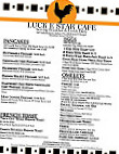 Luck E Star Diner menu