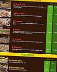 Pizza Tony menu