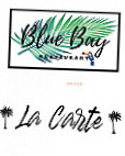 Blue Bay menu