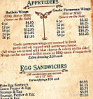 Scotto's Pizza menu