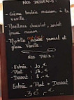 La Bacchante menu