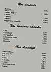 L'international menu