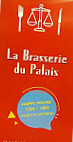 Brasserie Du Palais menu