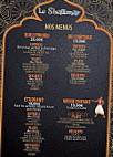 Le Shalimar menu