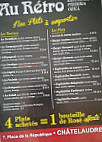 Au Retro menu