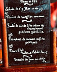 Les Promenades menu