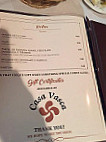 Casa Vasca menu