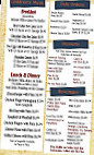 Fireside Family Resturant menu