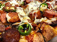 Parker John's Bbq Pizza Kiel food