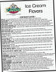 Dietsch Brothers Fine Chocolates Ice Cream menu