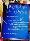 Guinguette La Petite Baigneuse menu