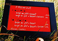 Guinguette La Petite Baigneuse menu