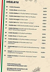 Pizzeria Il Genio menu