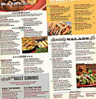 Quaker Steak Lube menu