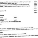 Gyöngyvirág Étkezde és Cukrászda Étlap