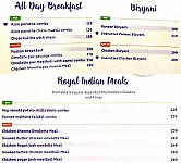 Faasos menu