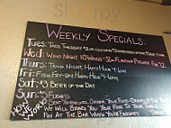 Snitz Creek Brewery menu