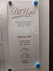 Osteria Ugo Arduini menu