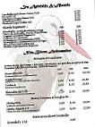 La Flamme menu