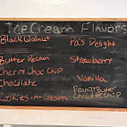 Ma Pa's Homemade Ice Cream menu