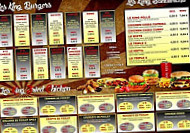 KING KECH BURGER menu