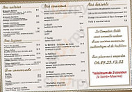 Le Comptoir Beldi menu