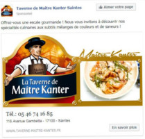 La Taverne De Maître Kanter food