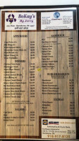 Twins Cafe menu