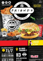 Friends Burger food