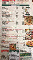 Frank's Pizza menu